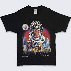 Pittsburgh Steelers Vintage 90s Kordell Stewart T-Shirt - NFL Football